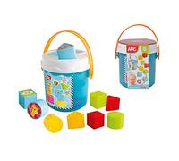 ABC - Colourful Sorting Bucket - 11 Pieces - 12-36 Months