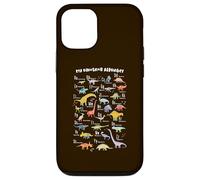 ABC Dino Identification A-Z Types Of Dinosaurs Alphabet Boys Case for iPhone 12/12 Pro