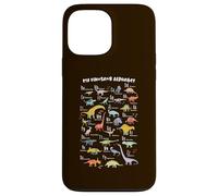 ABC Dino Identification A-Z Types Of Dinosaurs Alphabet Boys Case for iPhone 13 Pro Max