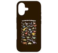 ABC Dino Identification A-Z Types Of Dinosaurs Alphabet Boys Case for iPhone 17