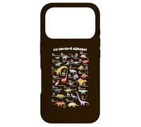 ABC Dino Identification A-Z Types Of Dinosaurs Alphabet Boys Case for iPhone 17 Pro