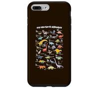 ABC Dino Identification A-Z Types Of Dinosaurs Alphabet Boys Case for iPhone 7 Plus/8 Plus