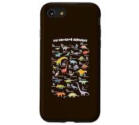 ABC Dino Identification A-Z Types Of Dinosaurs Alphabet Boys Case for iPhone SE (2020) / 7/8