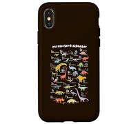 ABC Dino Identification A-Z Types Of Dinosaurs Alphabet Boys Case for iPhone X/XS