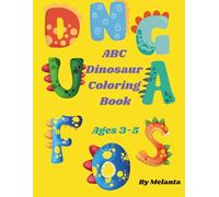 ABC Dinosaur Coloring Book Ages 3-5