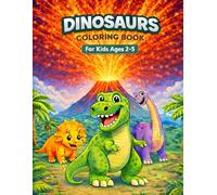 ABC Dinosaurs Coloring Book: Cute Dinosaur Coloring Pages for Kids Ages 2-5 | Fun and Easy Dino Coloring Adventure