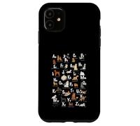 ABC Dog Breeds Identification A Z Types of Dogs Canine Case for iPhone 11