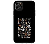 ABC Dog Breeds Identification A Z Types of Dogs Canine Case for iPhone 11 Pro Max