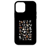 ABC Dog Breeds Identification A Z Types of Dogs Canine Case for iPhone 12 mini