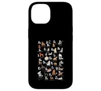 ABC Dog Breeds Identification A Z Types of Dogs Canine Case for iPhone 14