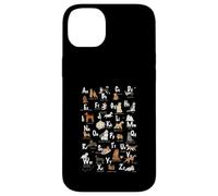 ABC Dog Breeds Identification A Z Types of Dogs Canine Case for iPhone 14 Plus