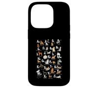 ABC Dog Breeds Identification A Z Types of Dogs Canine Case for iPhone 14 Pro