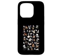 ABC Dog Breeds Identification A Z Types of Dogs Canine Case for iPhone 15 Pro