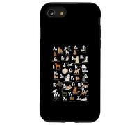 ABC Dog Breeds Identification A Z Types of Dogs Canine Case for iPhone SE (2020) / 7 / 8