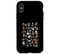 ABC Dog Breeds Identification A Z Types of Dogs Canine Case for iPhone X/XS