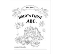 ABC Dot Marker Activity Book: Fun Alphabet Coloring Pages for Toddlers and Preschoolers, Fine Motor Skills and Hand-Eye Coordination Workbook (First ABC Book)