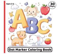 ABC Dot Marker Coloring Book