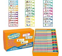 ABC Educational Cards, Puff Vocabulary Cards, Fun Learning Tools for Kids, Emotional Recognition & Coping Skills