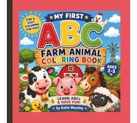 ABC Farm Animal Coloring Book: Learn ABCs & have fun!