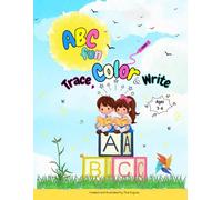 ABC Fun: Trace, Color, and Write the Alphabet