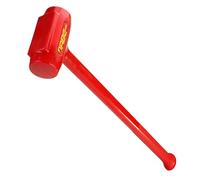 ABC HAMMERS Dead Blow Sledge Hammer - 9 lb. Polyurethane Hammer with Steel Reinforced Handle & 30" Overall Length - ABC10DB