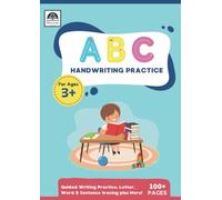 ABC Handwriting Practice for ages 3+: Learn how to write the Alphabet