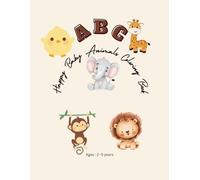 ABC Happy Baby Animals Coloring Book
