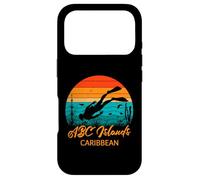 ABC Islands Scuba Diver Retro Sunset Ocean Case for iPhone 17 Pro
