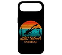 ABC Islands Scuba Diver Retro Sunset Ocean Case for iPhone Air