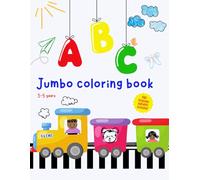 ABC jumbo coloring book: Sign language ABC included