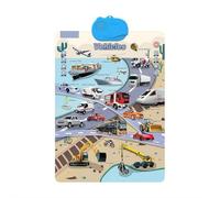 ABC Learning Toys, Alphabet Poster, Talking Wall Chart, Letter Sounds Learning Toys for Boys & Girls Ages 2 3 4 5 (Transportation)