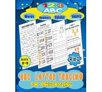 ABC LETTER TRACIG FOR PRESCHOOLERS: My First Learn to Write Workbook: Practice for Kids with Pen Control, Line Tracing, Letters