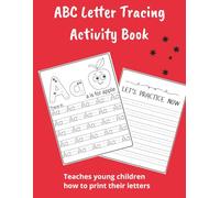 ABC Letter Tracing Activity Book: Teaches Kids How To Write Their Letters Capital And Small