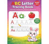 ABC Letter Tracing Book for Kids Ages 3-5: Learn to Write Uppercase & Lowercase Letters, Sight Words & Practice Writing for Preschool & Kindergarten