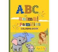 ABC of Animal families coloring book