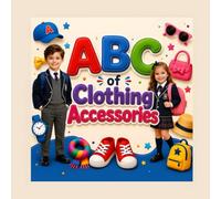 ABC of Clothing Accessories for Kids Ages 2-5: A-Z Alphabet Learning Book for Toddlers (Little Learners ABC Series)