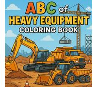 Abc of Heavy Equipment: Coloring Book for Kids