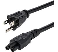 ABC Products USA United States America Canada region C5 Cloverleaf Mickey Mouse Power Supply Adapter Cord Mains Cable Lead Plug for Laptop Acer Dell HP Compaq Sony Toshiba Vaio Delta etc 1.8M Long