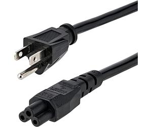 ABC Products USA United States America Canada region C5 Cloverleaf Mickey Mouse Power Supply Adapter Cord Mains Cable Lead Plug for Laptop Acer Dell HP Compaq Sony Toshiba Vaio Delta etc 1.8M Long