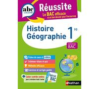 ABC Réussite Histoire Géographie 1re: Nouveau Bac
