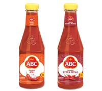 ABC Sambal Chilli Sauce 335ml Duo Original & Extra Hot Halal