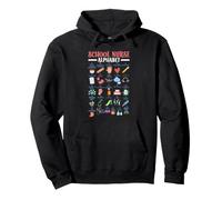 ABC School Nurse Alphabet Student Teacher Health Worker Pullover Hoodie