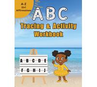ABC Tracing and Activity Book: Girl A-Z Affirmation Activity Workbook