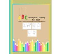 ABC Tracing and Coloring Fun Book