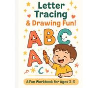 ABC Tracing & Drawing Book for Kids: Practice A to Z with Simple Tracing and Cute Drawings