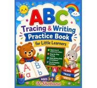 ABC Tracing & Writing Practice Book for Little Learners: A Fun ABC Handwriting Practice Book with Letter Tracing, Beginning Writing Skills, and Early Learning Activities for Preschool & Kindergarten