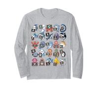 ABC Under The Sea T-Shirt - Ocean Animals Alphabet Long Sleeve T-Shirt