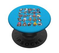 ABC Under The Sea T-Shirt - Ocean Animals Alphabet PopSockets Adhesive PopGrip