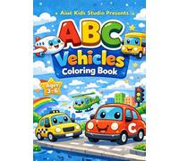 ABC Vehicles Coloring Book- Small Size Edition (Learn & Color Series- Small Size Edition)