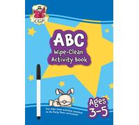 ABC Wipe-Clean Activity Book for Ages 3-5 (with pen)